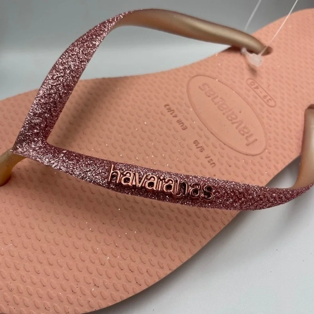 W's 9/10 | Havaianas Slim Glitter flip flops sandals | SLGL0021